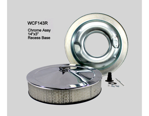 Filter Chrome Assembly Recessed 14x3 WCF143R - Port Kennedy Auto Parts & Batteries