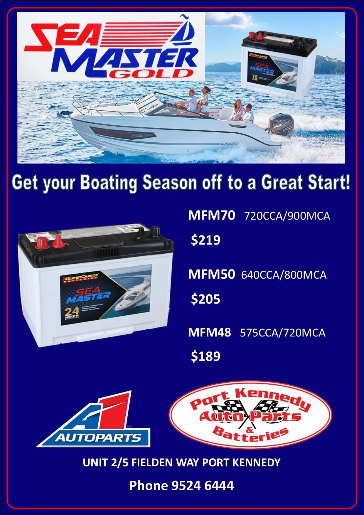 Get your boating season off to a Great Start!