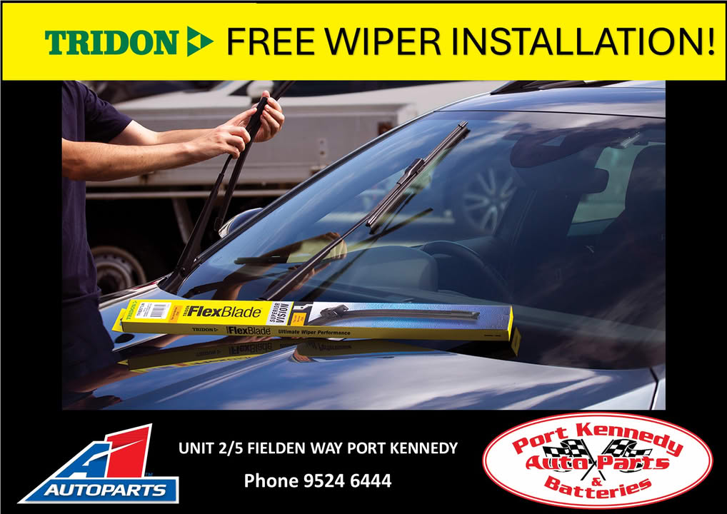 Free Wiper Blade Fitting In-Store