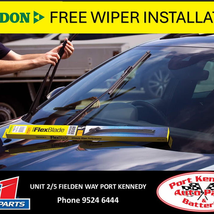 Free Wiper Blade Fitting In-Store