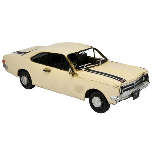 Monaro HK Metal Car Ornament White 26cm