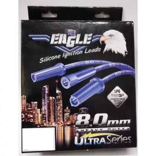 Ignition Leads Set Eagle Blue 8mm Ultra I8607HD - Port Kennedy Auto Parts & Batteries 