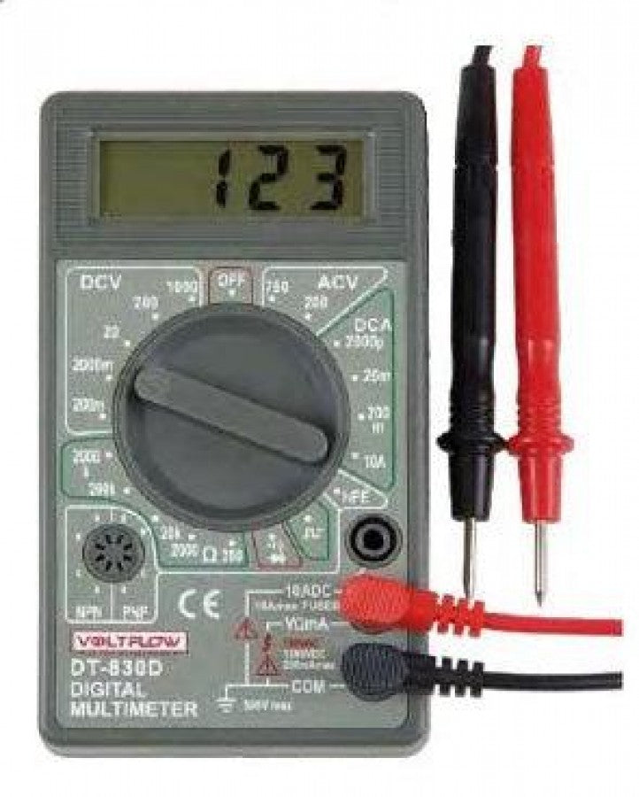 Dt830 R2 Multimeter Multimeter Digital DT830D — Port Kennedy Auto Parts & Batteries