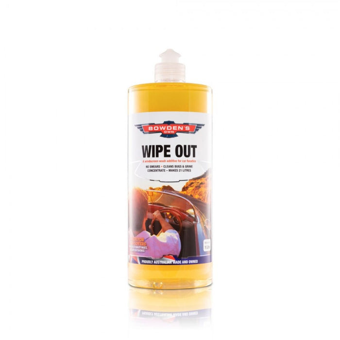 Bowdens - Wipe Out Washer Fluid Additive 1L