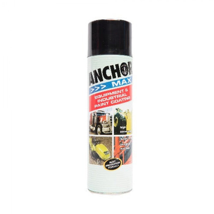 AnchorMax Quick Dry Enamel Matt Black 400g 58410