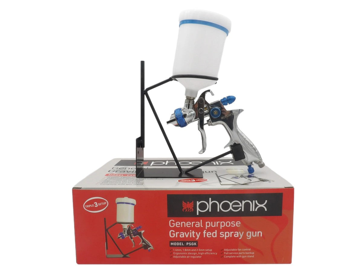 Phoenix Spray Gun Kit - Triple Setup PSGK — Port Kennedy Auto Parts ...