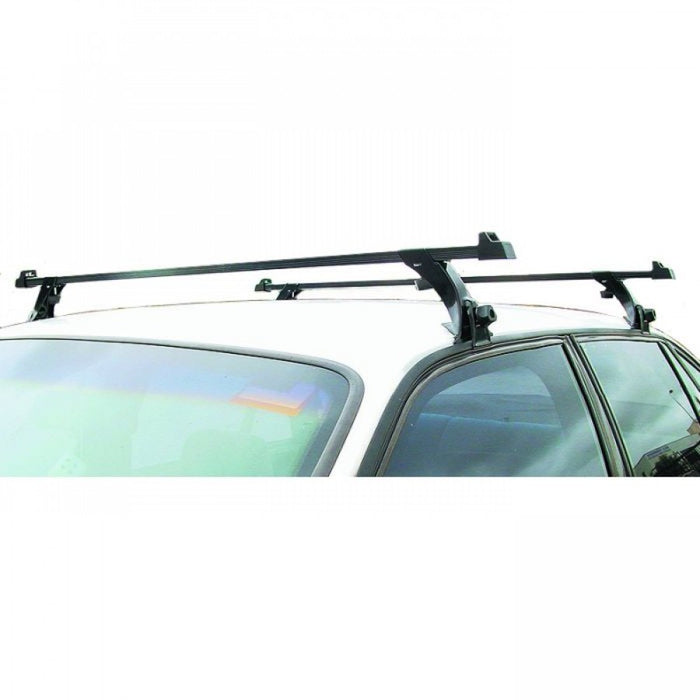 Roof Rack - Square Bars Gutter Mount 133Cm Pair