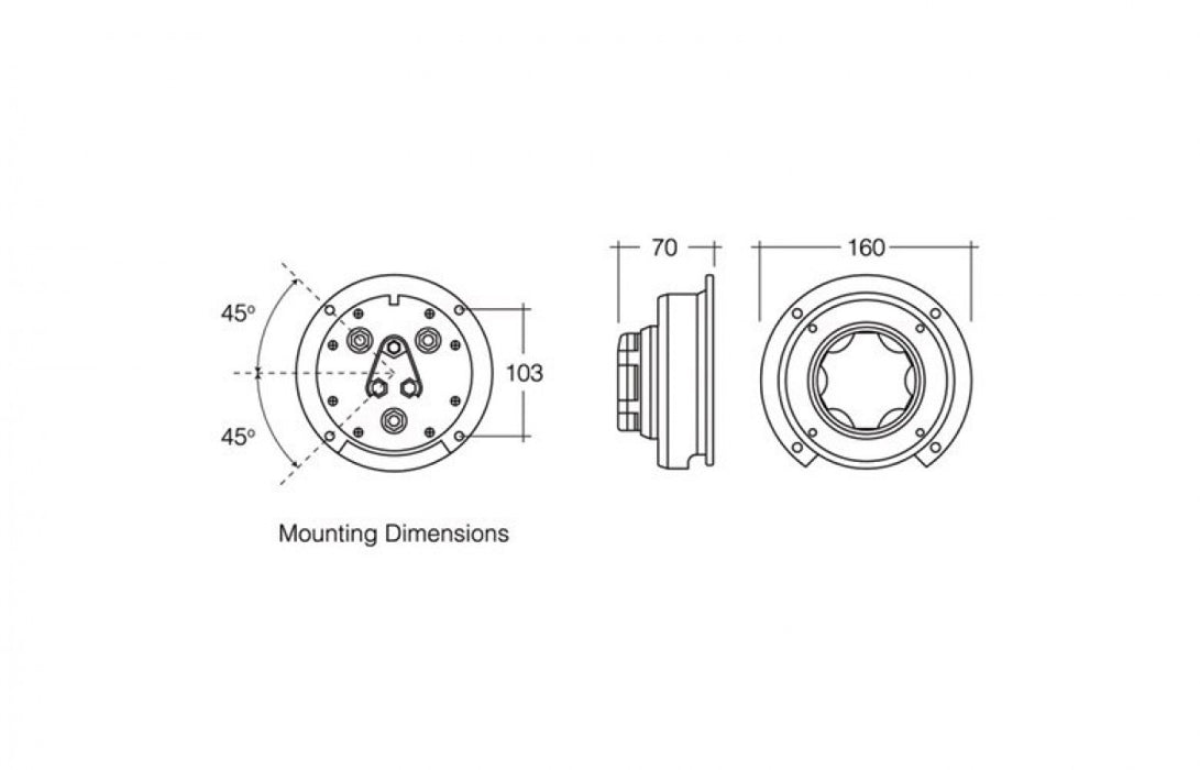 Battery Master Switch 4 Position 61090