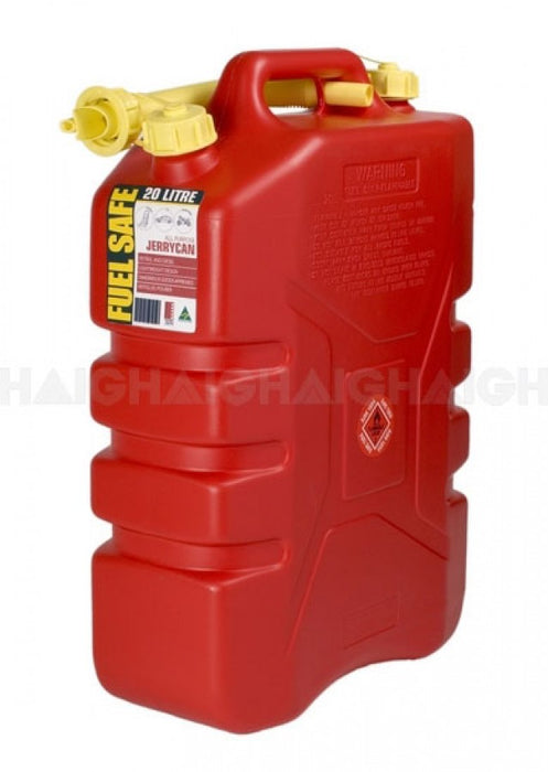 Fuel Can RED 20Lt Plastic FC20R