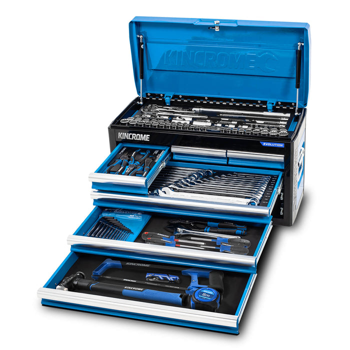 EVOLUTION Chest Tool Kit 133 Piece 6 Drawer 26"