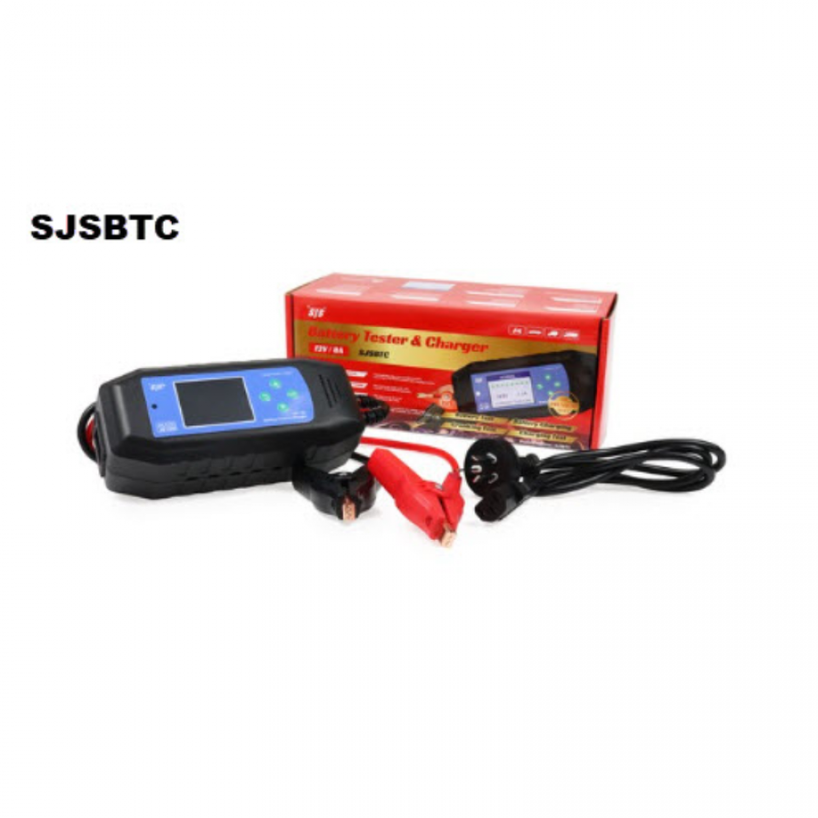 SJS Battery Tester & Charger 12v 8amp SJSBTC — Port Kennedy Auto Parts ...