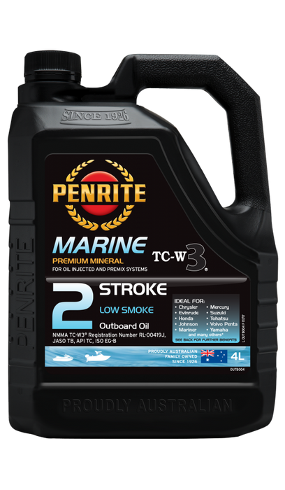 Oil Penrite Marine Outboard 2 Stroke 4L OUTB004