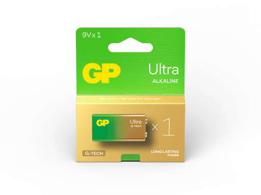 Battery GP Ultra Alkaline 9V GP1604AUC1 - Port Kennedy Auto Parts & Batteries 