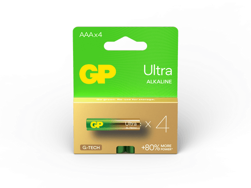 Battery GP Ultra Alkaline AAA Pk-4 - Port Kennedy Auto Parts & Batteries 