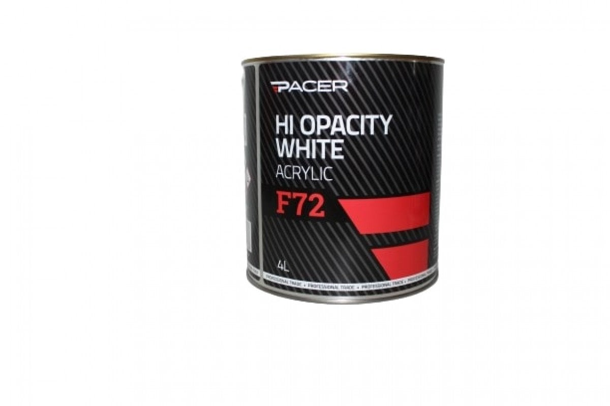Pacer F72 Acrylic HiOp White 4Lt HOW4 — Port Kennedy Auto Parts & Batteries