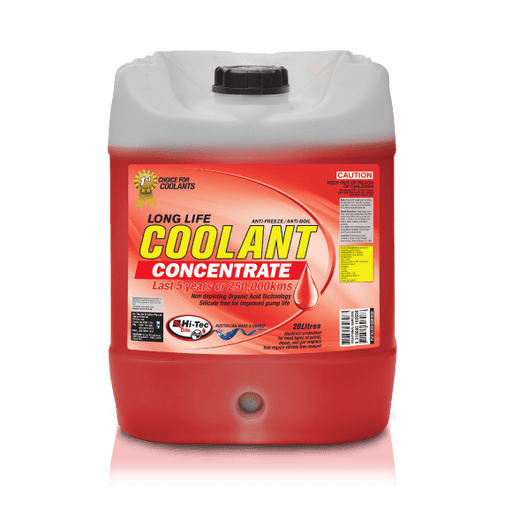 Coolant Hi-Tec Long Life Premix 33% Red-5LT HI8-3256-0005 - Port Kennedy Auto Parts & Batteries 