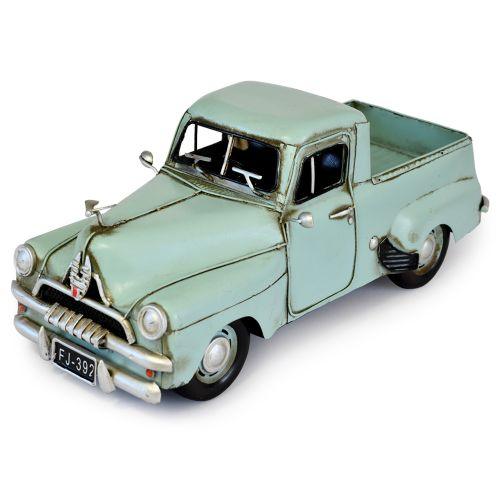 FJ Ute Metal Car Ornament Blue 30cm - Port Kennedy Auto Parts & Batteries 