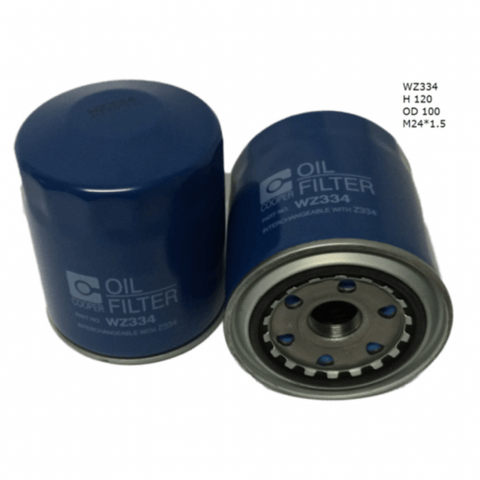 Oil Filter Cooper WZ334 (Z334) - Port Kennedy Auto Parts & Batteries 