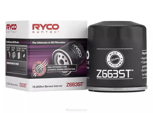 Oil Filter Ryco Syntec Z663ST - Port Kennedy Auto Parts & Batteries 