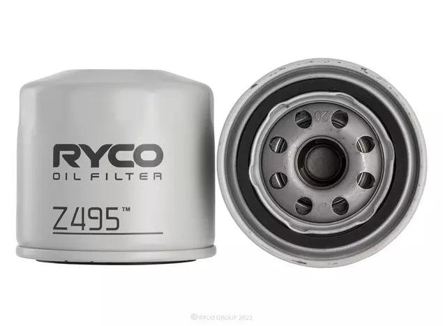 Oil Filter Ryco Z495 (WZ495) - Port Kennedy Auto Parts & Batteries 