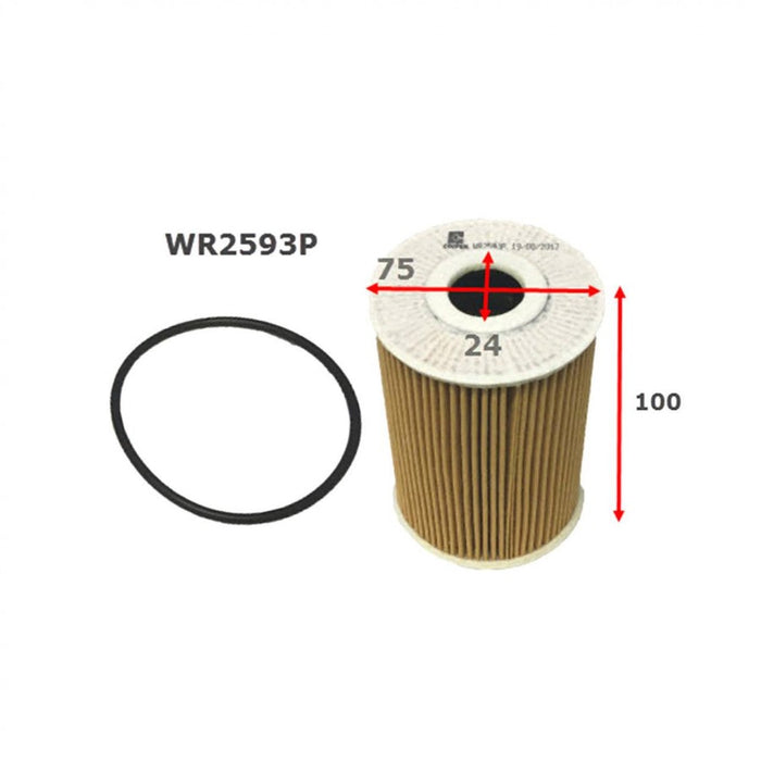 Oil Filter WR2593P (R2593P) - Port Kennedy Auto Parts & Batteries 