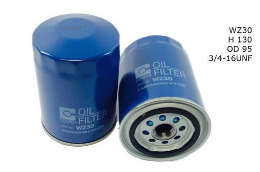 Oil Filter WZ30 (Z30) - Port Kennedy Auto Parts & Batteries 