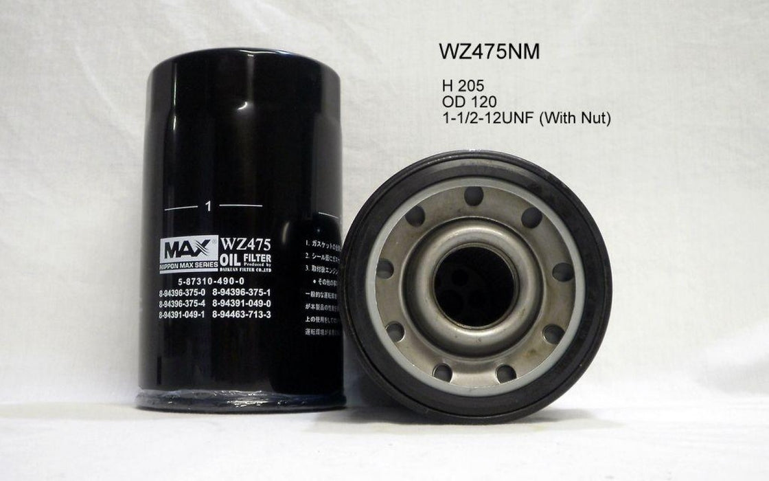 Oil Filter WZ475NM (Z475/Z705) - Port Kennedy Auto Parts & Batteries 