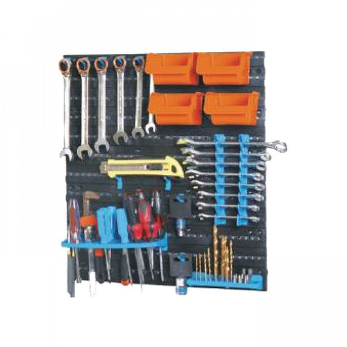 Tool Rack Set - 18Pc Wall Mounted With Mounting Boards 4 Par