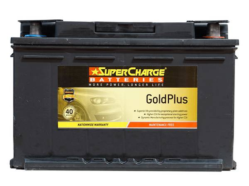 Battery SuperCharge Gold MF77H - Port Kennedy Auto Parts & Batteries 