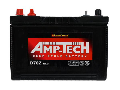 Battery Amptech 105Ah D70Z - Port Kennedy Auto Parts & Batteries 