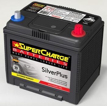 Battery SuperCharge Silver SMF55D23L - Port Kennedy Auto Parts & Batteries 