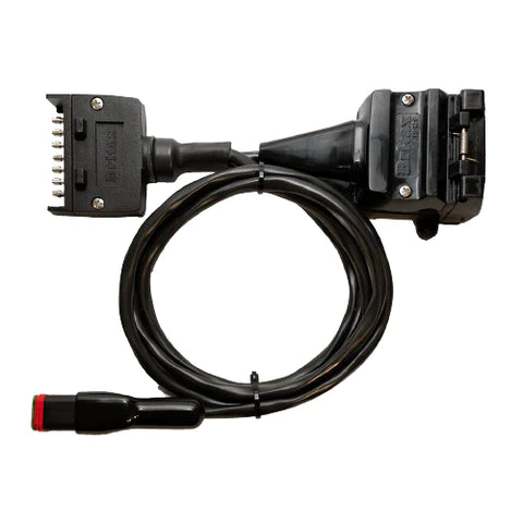 Elecbrakes Adapter 7 Flat to 12 Flat Socket A7-12 - Port Kennedy Auto Parts & Batteries 