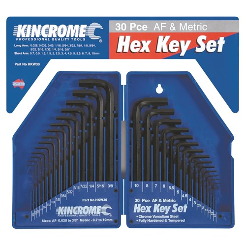 Wrench Set Hex Key 30pc HKW30 - Port Kennedy Auto Parts & Batteries 