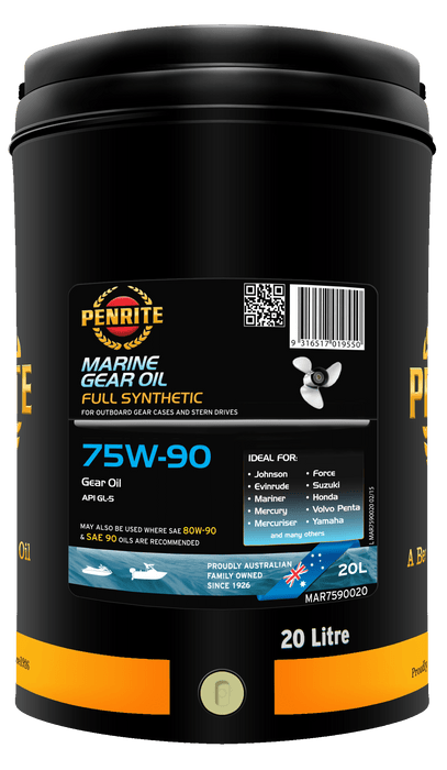 Marine Gear Oil 75w90 20LMAR7590020 - Port Kennedy Auto Parts & Batteries 