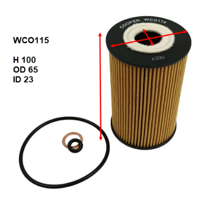 Filter Oil WCO115 - Port Kennedy Auto Parts & Batteries