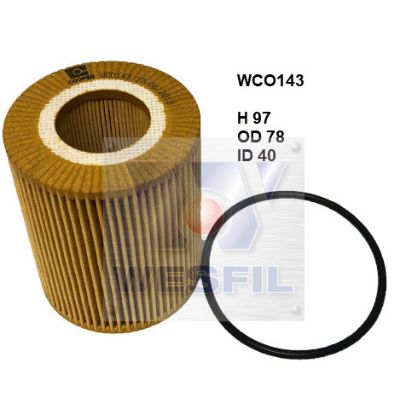 Oil Cartridge WCO143 - Port Kennedy Auto Parts & Batteries
