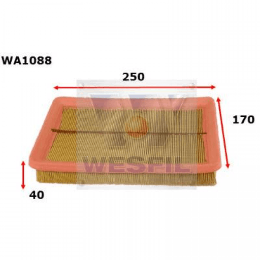 Air Filter A1446 WA1088 - Port Kennedy Auto Parts & Batteries