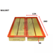 Air Filter A1678 WA1097 - Port Kennedy Auto Parts & Batteries