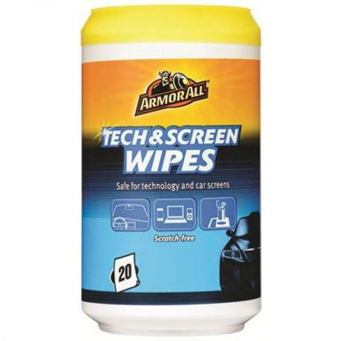 ArmorAll Tech Screen Wipes 20pk ATSW20/8 - Port Kennedy Auto Parts & Batteries