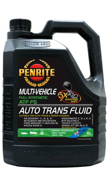 Oil Penrite Multi V Full Syn 4 Ltr ATFFS004 - Port Kennedy Auto Parts & Batteries 