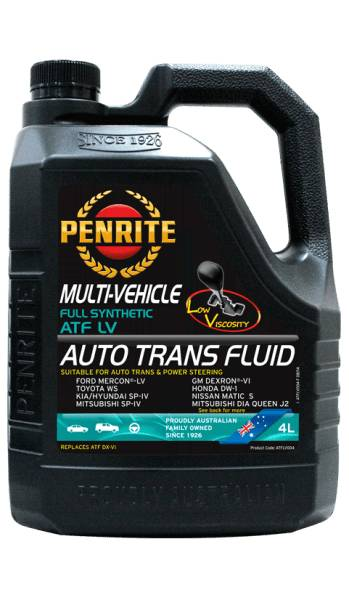 Penrite ATF LV Full Synthetic ATFLV004 - Port Kennedy Auto Parts & Batteries 
