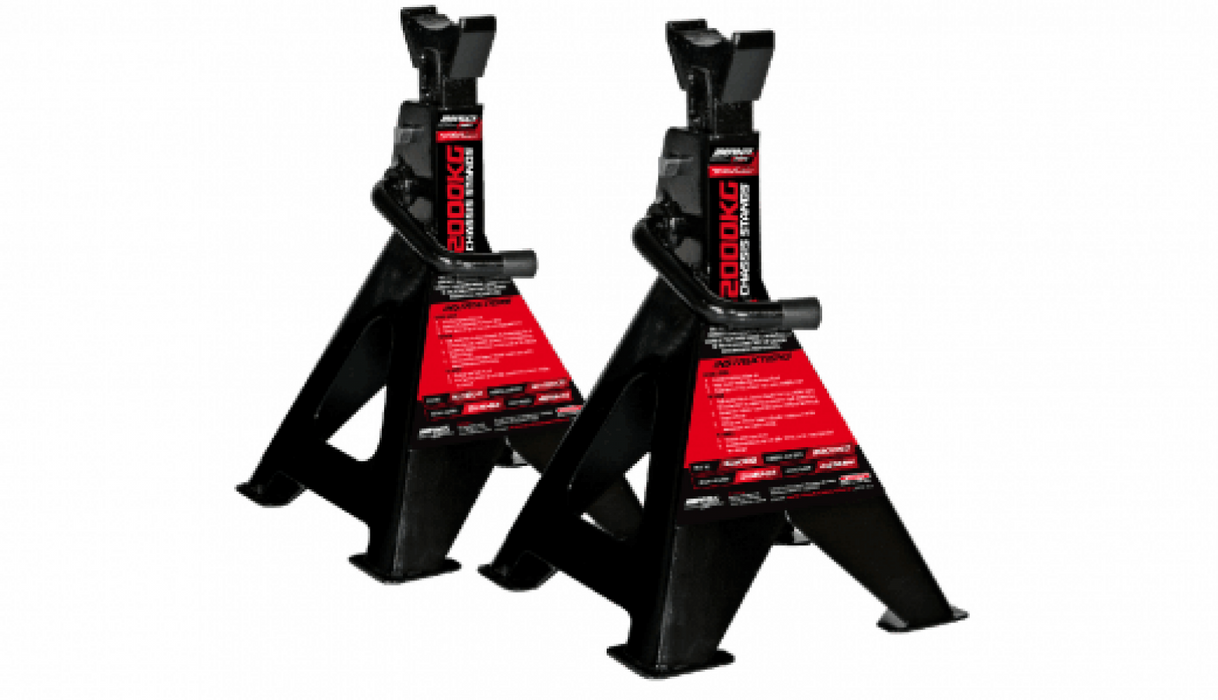 Axle Stands Impact 2T Ratchet Style Pair IG3002 - Port Kennedy Auto Parts & Batteries