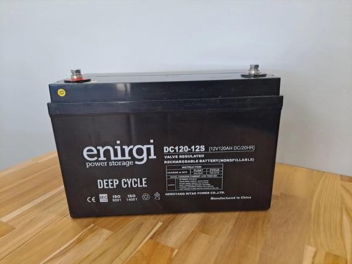 Battery Enirgi AGM Deep Cycle 120a DC120-12S - Port Kennedy Auto Parts & Batteries 