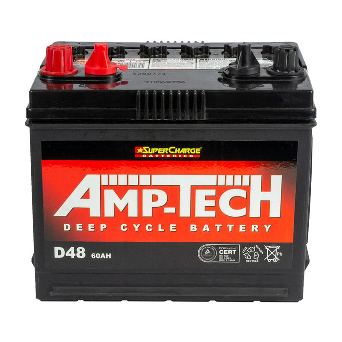 Battery SuperCharge Amp-Tech Deep Cycle- D48 - Port Kennedy Auto Parts & Batteries 