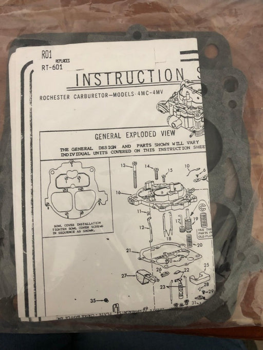 Carburettor Tune-Up Kit RT-601 - Port Kennedy Auto Parts & Batteries 