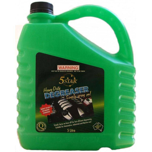 Degreaser 5L 5 Star - Port Kennedy Auto Parts & Batteries 