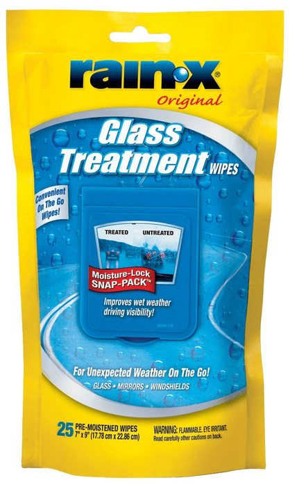 Rain X Glass Wipes 25pk 800002244 - Port Kennedy Auto Parts & Batteries 