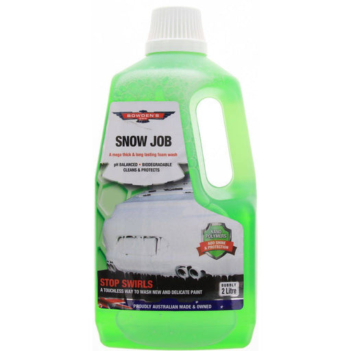 Bowdens Snow Job Foam Wash 2L BOSNOW2L - Port Kennedy Auto Parts & Batteries 