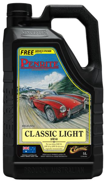 Penrite Classic Light 20W60 Mineral CLASL005 - Port Kennedy Auto Parts & Batteries