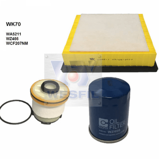 Filter Service Kit Mitsubishi Triton WK70 - Port Kennedy Auto Parts & Batteries